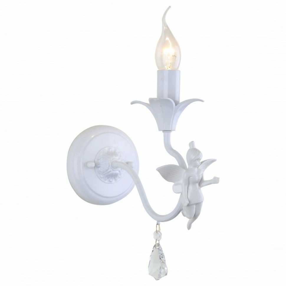 Фото Бра Arte Lamp Angelina A5349AP-1WH AR_A5349AP-1WH - интернет-магазин МегаТерем в Москве