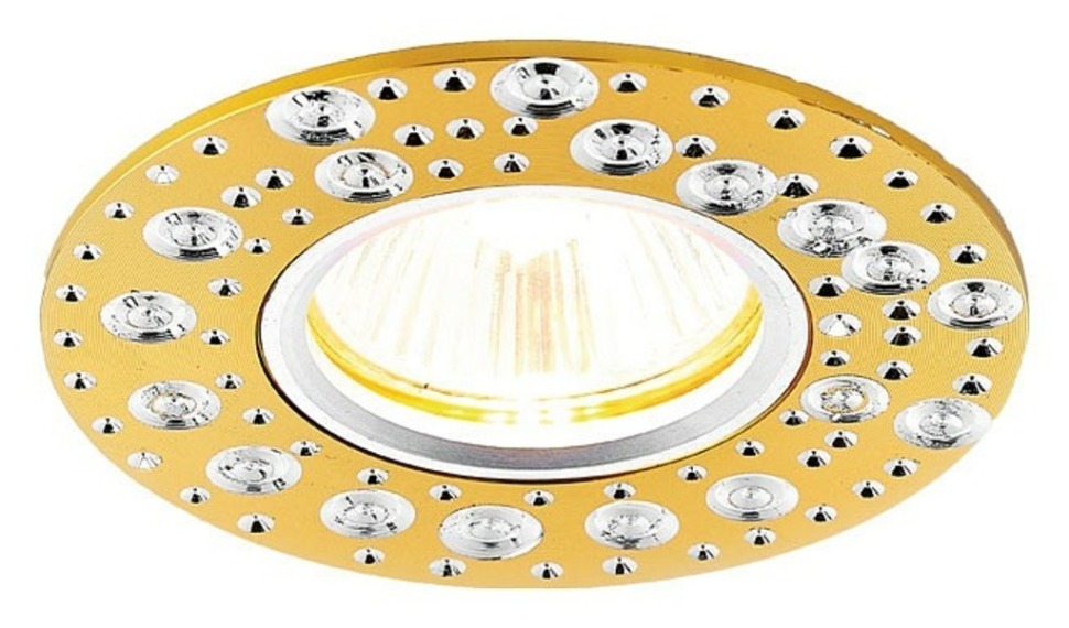 Фото Встраиваемый светильник Ambrella Light Classic A801 A801 AL/G AMBR_A801_AL_G - интернет-магазин МегаТерем в Москве