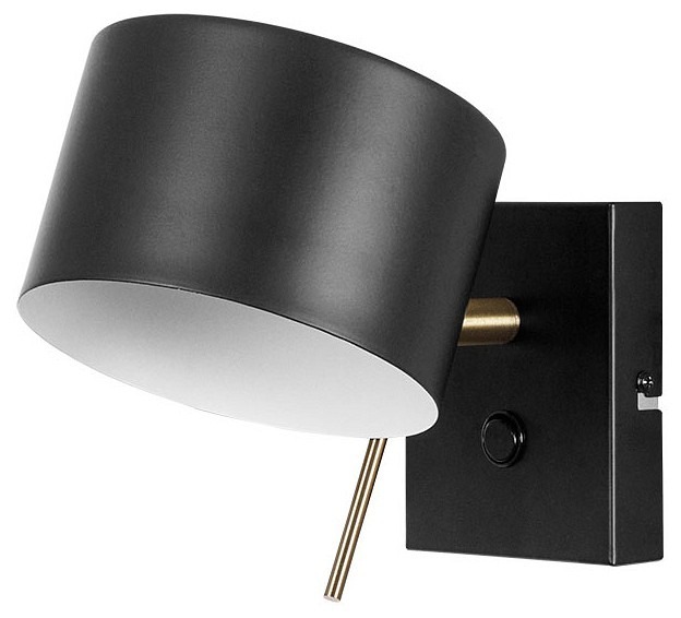 Фото Бра Arte Lamp Sebastian A7051AP-1BK AR_A7051AP-1BK - интернет-магазин МегаТерем в Москве