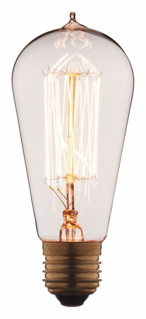 Фото Лампа накаливания Loft it Edison Bulb E27 40Вт 2700K 6440-SC LF_6440-SC - интернет-магазин МегаТерем в Москве