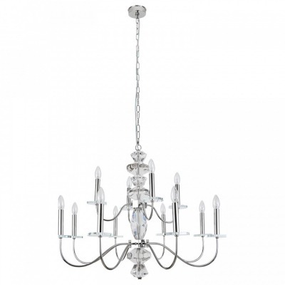Подвесная люстра Newport VANESSA 3878+4/С nickel NWP_M0070882