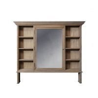 Зеркало Хуго FD8919-1, дерево, стекло, natural oak, ROOMERS FURNITURE