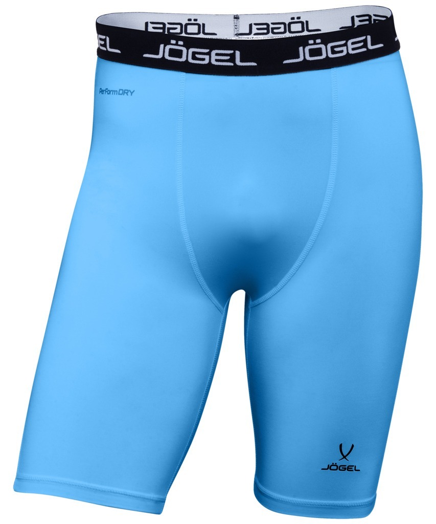 Фото Шорты компрессионные JOGEL CAMP PerFormDRY Tight Short, голубой/белый (2125169) - интернет-магазин МегаТерем в Москве
