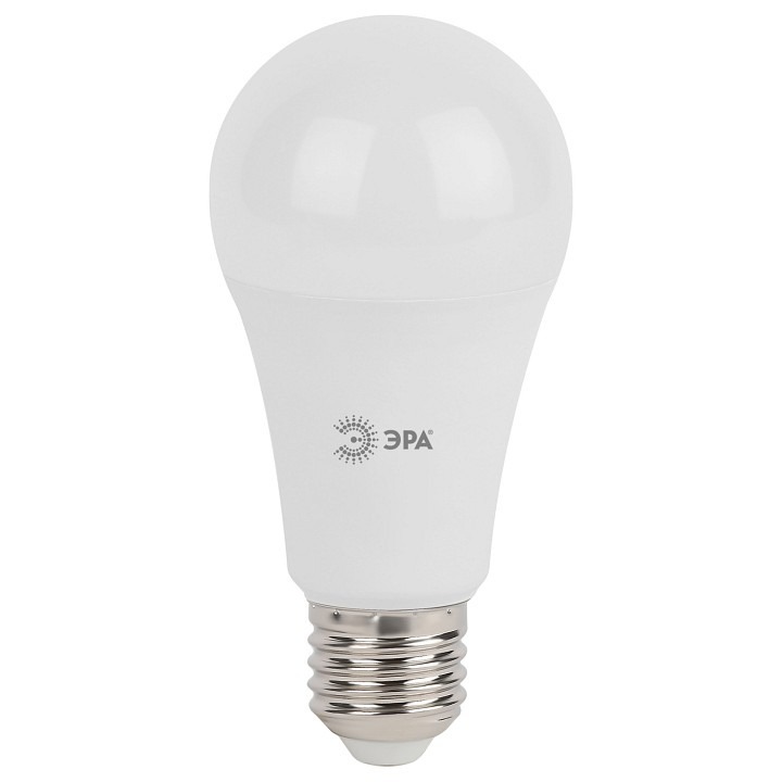 Фото Лампа светодиодная Эра Стандарт E27 17Вт 4000K LED A60-17W-840-E27 ER_B0031700 - интернет-магазин МегаТерем в Москве