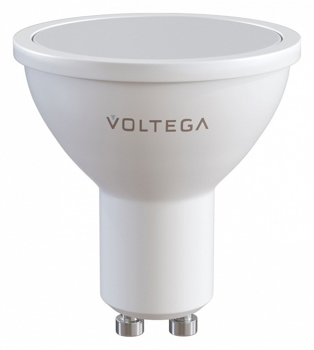 Фото Лампа светодиодная Voltega Софит диммируемый (Sofit dim) GU10 GU10 6Вт 4000K 8458 VLG_8458 - интернет-магазин МегаТерем в Москве