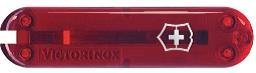 Фото Передняя накладка для ножей VICTORINOX 58 мм, пластиковая, полупрозрачная красная (52403) - интернет-магазин МегаТерем в Москве