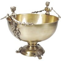 Чаша 11272/AB, 31 см, латунь, Antique brass, ROOMERS TABLEWARE