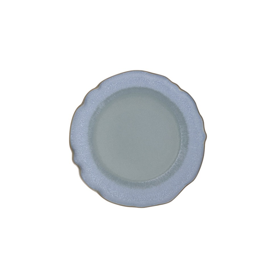 Фото Тарелка L9275-MB, 22,5 см, каменная керамика, blue, ROOMERS TABLEWARE - интернет-магазин МегаТерем в Москве