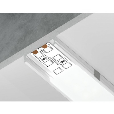 Профиль накладной Ambrella Light GP GP1800WH AMBR_GP1800WH