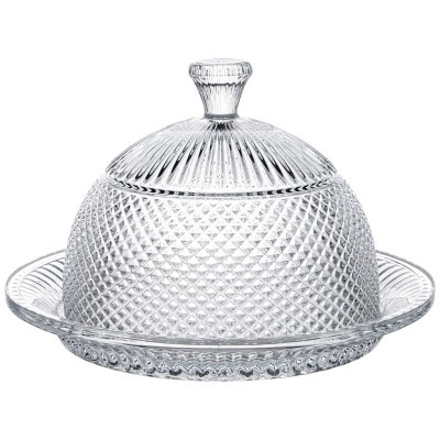 Блюдо "diamant" с крышкой 20см Lefard (691-056)