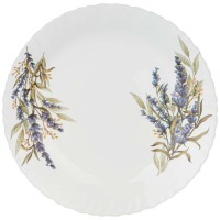 Тарелка обеденная agness lavender field 25см (598-054) 