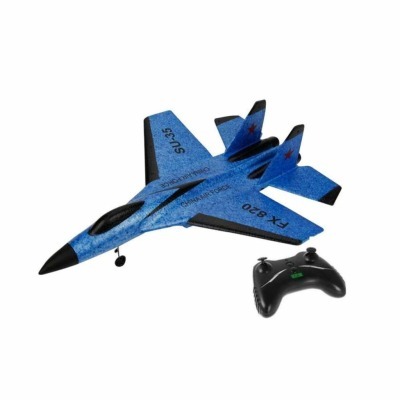 Радиоуправляемый самолет SU-35 для начинающих 2.4G (FX820-BLUE)