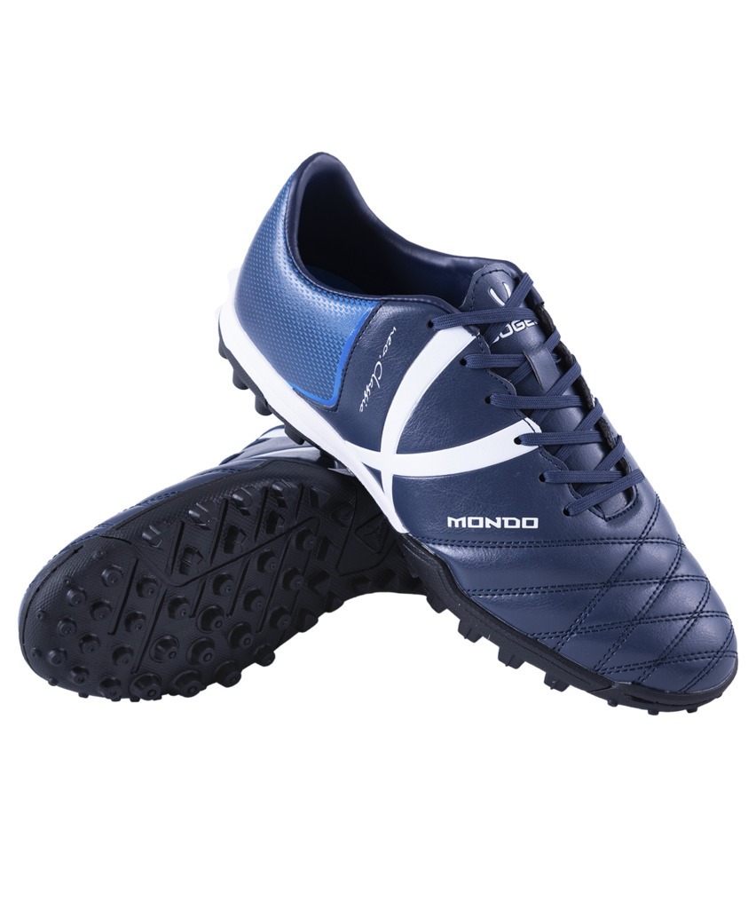 Фото БЕЗ УПАКОВКИ Бутсы многошиповые JOGEL Mondo TF Navy/black (2131894) - интернет-магазин МегаТерем в Москве