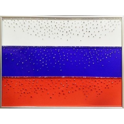 Картина Флаг России 3 с кри...