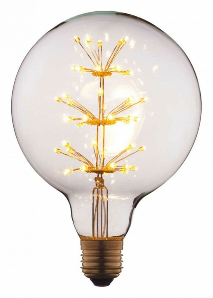 Фото Лампа светодиодная Loft it Edison Bulb E27 3Вт K G12547LED LF_G12547LED - интернет-магазин МегаТерем в Москве