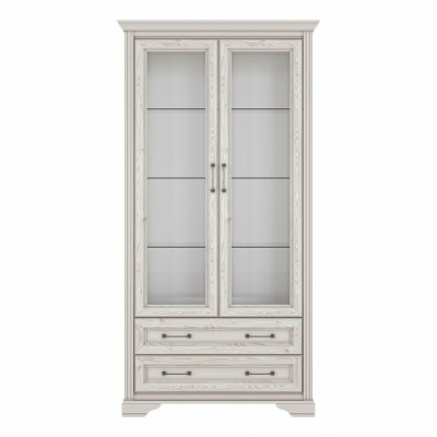 Шкаф-витрина Стилиус B169-REG2W2S BRW_UT-70005291