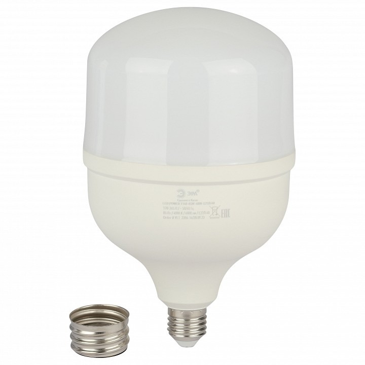Фото Лампа светодиодная Эра  E27/E40 85Вт 4000K LED POWER T140-85W-4000-E27/E40 ER_B0032087 - интернет-магазин МегаТерем в Москве