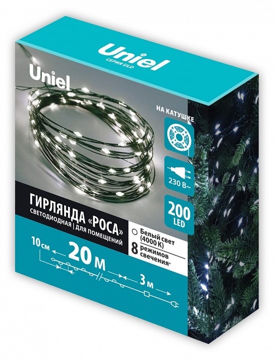 Фото Гирлянда Нить Uniel  UL-00012078 UL_UL-00012078 - интернет-магазин МегаТерем в Москве