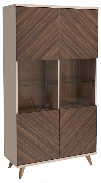 Фото Шкаф-витрина Хармони 468.06 STL_2024046806000 - интернет-магазин МегаТерем в Москве