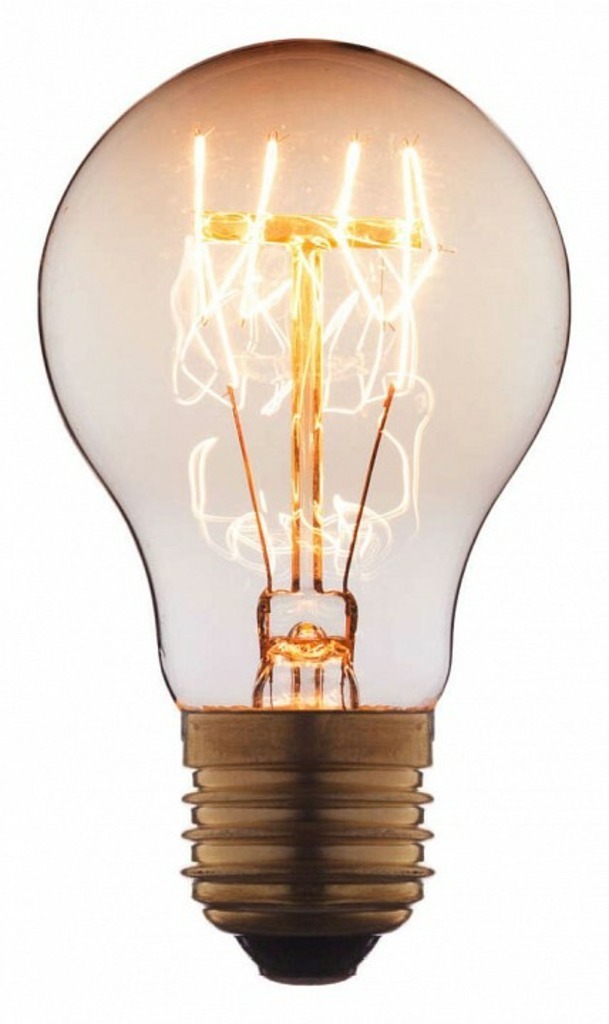 Фото Лампа накаливания Loft it Edison Bulb E27 40Вт 2700K 7540-T LF_7540-T - интернет-магазин МегаТерем в Москве