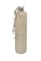 Ваза стеклянная с металлич. декором d23*89,5см (TT-00011293)