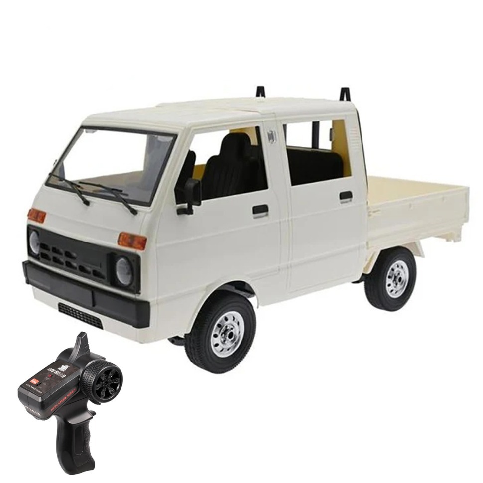 Фото Радиоуправляемый грузовичок WPL D-32 (белый, 2WD, 1:10) (WPLD-32-WHITE) - интернет-магазин МегаТерем в Москве
