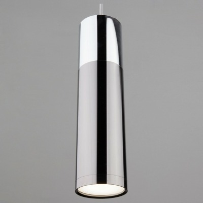 Подвесной светильник Eurosvet Double Topper 50135/1 LED хром/черный жемчуг EV_84445