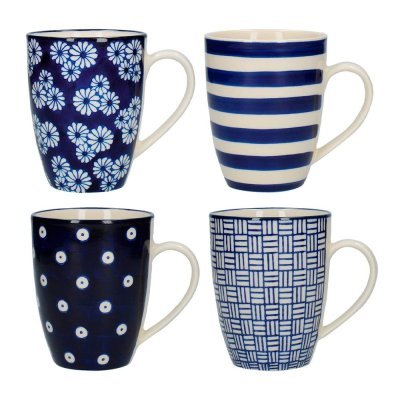 Kitchen Craft Набор из 4 кружек JY18LT31