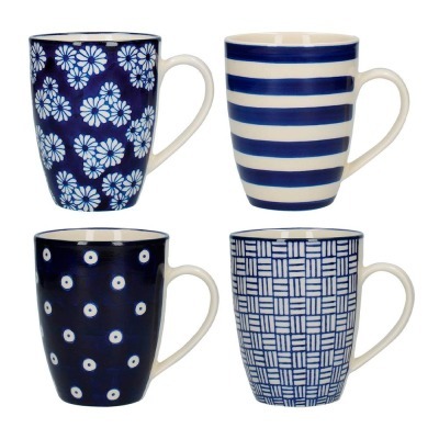 Kitchen Craft Набор из 4 кружек JY18LT31