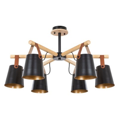 Люстра на штанге Arte Lamp Thomas A7032PL-6BK AR_A7032PL-6BK