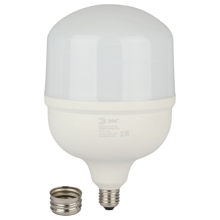 Фото Лампа светодиодная Эра Стандарт E27/E40 100Вт 6500K LED POWER T160-100W-6500-E27/E40 ER_B0032090 - интернет-магазин МегаТерем в Москве