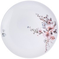 Тарелка обеденная agness flower symphony 24см (598-078) 