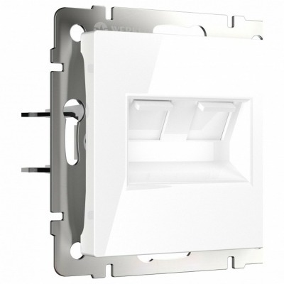 Розетка двойная Ethernet RJ...