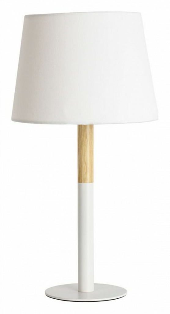 Фото Настольная лампа декоративная Arte Lamp Connor A2102LT-1WH AR_A2102LT-1WH - интернет-магазин МегаТерем в Москве
