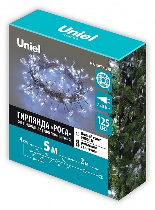 Фото Гирлянда Нить Uniel  UL-00012121 UL_UL-00012121 - интернет-магазин МегаТерем в Москве