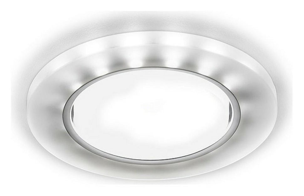 Фото Встраиваемый светильник Ambrella Light G G214 CH/WH AMBR_G214_CH_WH - интернет-магазин МегаТерем в Москве