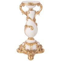 Подсвечник коллекция "рококо", 11,6*26,6*11,6cm Lefard (504-378)