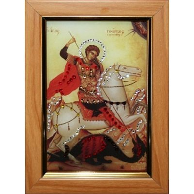 Икона Георгий Победоносец м...