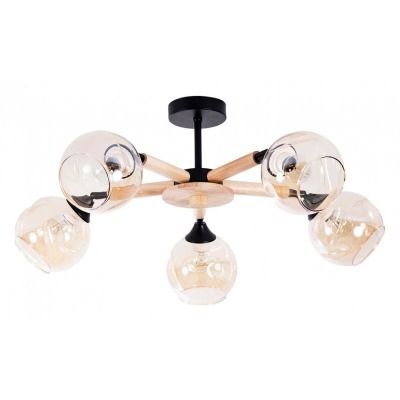 Люстра на штанге Arte Lamp Branson A4370PL-5BR AR_A4370PL-5BR