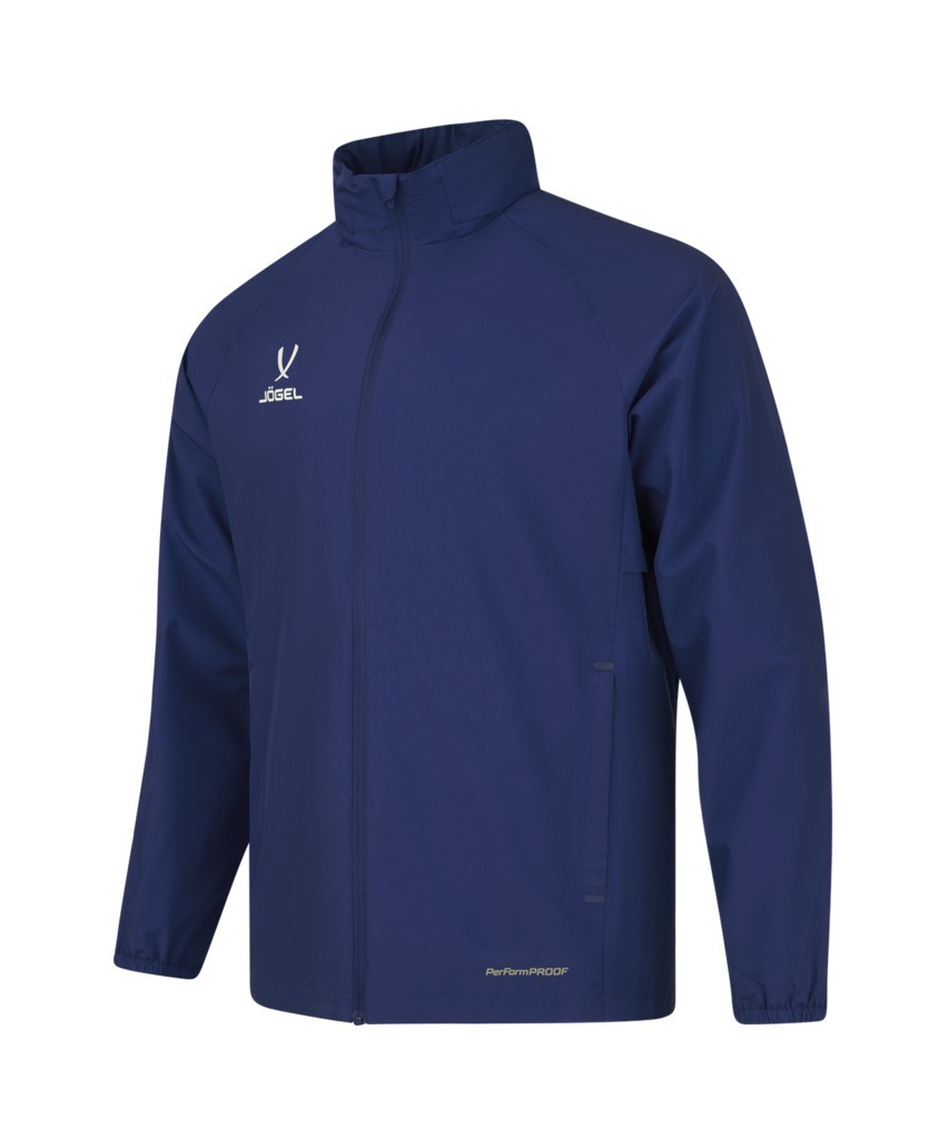 Фото Куртка ветрозащитная JOGEL PREMIER PerFormPROOF FZ Rain Jacket, темно-синий (2122929) - интернет-магазин МегаТерем в Москве