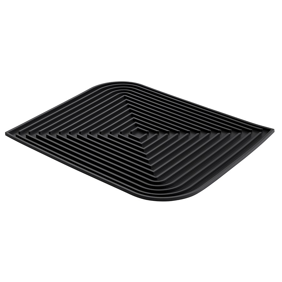 Фото Коврик для сушки посуды dry flex, 34,6х44,6 см, графит (77271) - интернет-магазин МегаТерем в Москве