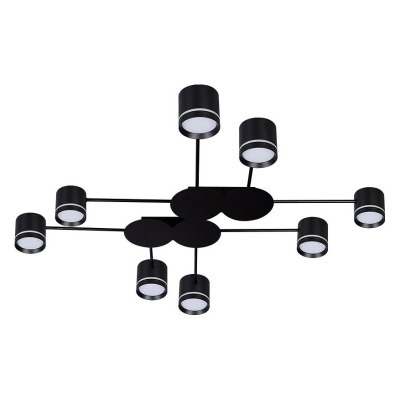 Потолочная люстра Arte Lamp Legacy A8024PL-8BK AR_A8024PL-8BK