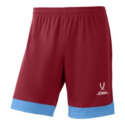 Шорты игровые JOGEL DIVISION PerFormDRY Union Shorts, гранатовый/голубой/белый (2101187)