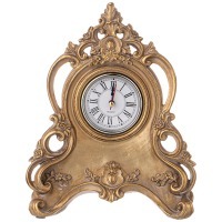 Часы настольные коллекция "рококо", 18,2*7,5*23,5cm Lefard (504-383)