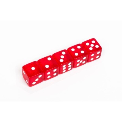 Кости игральные акриловые, ...
