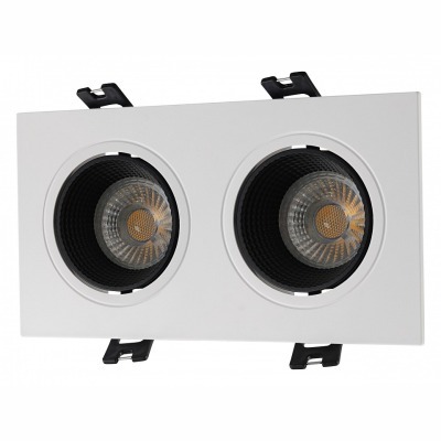 Встраиваемый светильник Denkirs Rodvig DK3072-WH+BK DK_DK3072-WH_BK