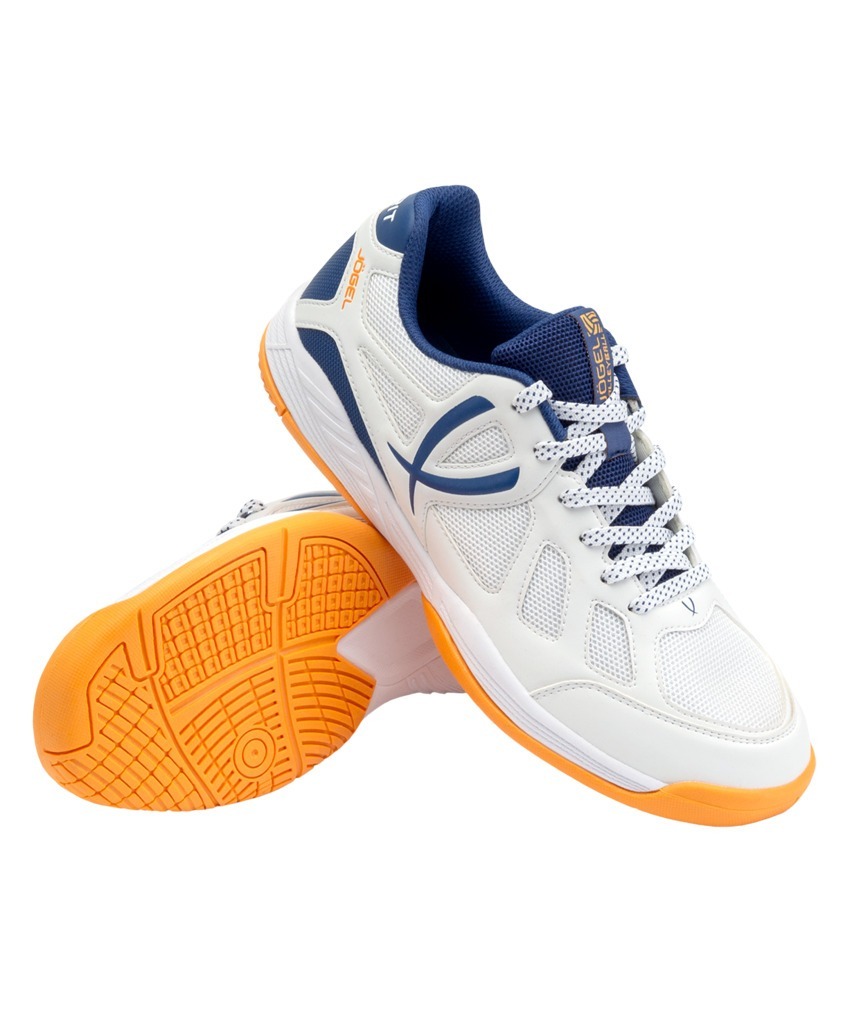 Фото Кроссовки волейбольные JOGEL SPIRIT, White/navy (2112754) - интернет-магазин МегаТерем в Москве