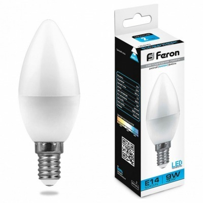Лампа светодиодная Feron Saffit LB-570 E14 9Вт 6400K 25800 FE_25800
