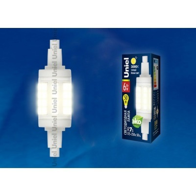 Лампа светодиодная Uniel LED-J78 R7s 6Вт 3000K UL-00001554 UL_UL-00001554