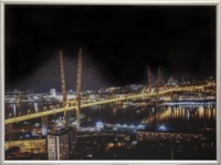 Картина Владивостокские мосты 5 с кристаллами Swarovski (2028)